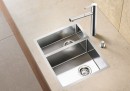 BLANCO 521607 évier Claron 340/180-IF InFino sans tige inox soie brillante