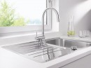 BLANCO 521544 Robinet Coressa-F levier gauche chrome BLANCO 521544 Robinet Coressa-F levier gauche chrome