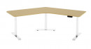 STRONG piétement électrique réglable pour angle blanc mat