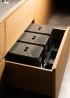 StrongBins trieur 2x16 l insert pour tiroir 600 mm, anthracite