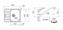 FRANKE ensemble N102 SKN 611-62 + FB 250.031