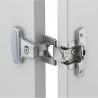 HETTICH 9022312 Selekta PRO 2000 cintre avec douilles d'espacement