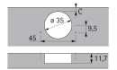 HETTICH 9072556 Intermat 9943 B3 TB42 HETTICH 9072556 Intermat 9943 B3 TB42