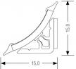 TL Slim line plus (Compact line) NOIR BRILL 4,2m