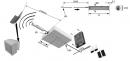 HAL MultiSwitch contact interrupteur de porte pour unité Master a encastrer 8mm