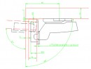 HETTICH 9073596 adaptateur réduction profondeur trou pour cuvette, TH 52, TS, 2.