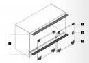 HETTICH 70963 SlideLine 55 butée métal/plastique