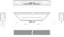 MARELLA DESIGN profil de poignée Narážecí Florida 380 noir mat