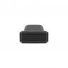 MARELLA DESIGN Bouton Riva noir mat