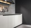 MARELLA DESIGN Profil de poignée a frapper Florida 380 noir mat droit