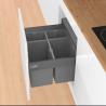 HETTICH 9279414 Cadre InnoTech Pull avec couvercle KB600/NL470 anthracite