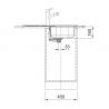 FRANKE Évier SKN 611-78 780x500mm acier inox