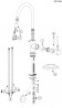 BLANCO 521454 Robinet Mida-S douche coulissante chrome