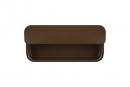 TULIP Handle Dunk recessed brown matte