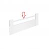 HETTICH 9378767 Atira reling transversal KB1200, L=1102mm, blanc
