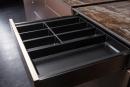 K-StrongMax 16 tiroir H89/500mm, gris, buffet Classico Kristall 600 noir