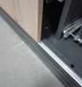 StrongLine Linio quincaillerie pour portes coulissantes 2 vantaux avec frein 40k