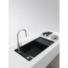FRANKE évier FSG 211/111 860x458mm noir mat