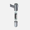 FRANKE Robinet Vital Tap filtre seul chrome/gun metal
