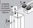 SEVROLL 20298 Pax cache profil (4 pces) argenté