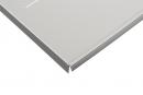 Plastic sealing profile for under the sink protection pad 1210mm, silver-grey