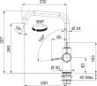 FRANKE robinet FN 5540.082 Urban 2.0 sahara