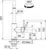 FRANKE robinet FN 5540.082 Urban 2.0 sahara