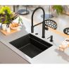 FRANKE tap FC 4170.502 Pescara Semi Pro, all-stainless steel black