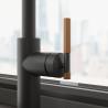 FRANKE robinet FG 4768.905 Maris Stripes Semi Pro noir mat/cuivre