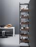 VIBO Essence, garde-manger, panier, 300mm, gris