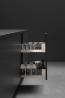 VIBO Essence, panier bas, 300mm, gris, droit/gauche
