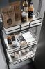 VIBO Galaxy, garde-manger, panier, 600mm, blanc