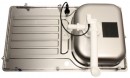 BLANCO 519717 Évier Lantos 45 S-IF avec excentrique inox brossé