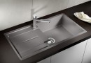 BLANCO 519157 Évier Metra XL 6 S-F avec excentrique Silgranit PuraDur café
