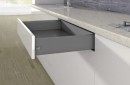 HETTICH ArciTech côté 126/350 mm anthracite P