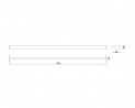 MILADESIGN canal G6 ST611K/14 blanc