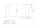 MILADESIGN G2 ST201E piétement blanc