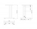 MILADESIGN G2 ST203S piétement extreme anthracite
