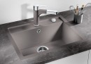 BLANCO 518851 évier Dalago 6-F avec excentrique Silgranit PuraDur gris roche