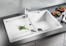 BLANCO 515038 évier Metra 45 S avec excentrique Silgranit PuraDur café BLANCO 515038 évier Metra 45 S avec excentrique Silgranit PuraDur café
