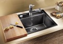 BLANCO 518521 Évier Dalago 5 avec excentrique Silgranit PuraDur anthracite