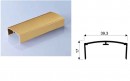 SEVROLL 02290 profil "U" pour lamino 36mm argenté 3m SEVROLL 02290 profil "U" pour lamino 36mm argenté 3m