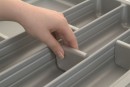 Buffet Scoop II 940x490mm argenté