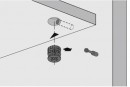 HETTICH 73456 excentrique Rastex 15, 16 mm, sans alésage, nickelé