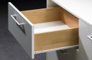 HETTICH 1058345 FR 402 roue extension partielle, 350mm/25kg, blanc