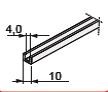 SEVROLL 20031-SV joint pour verre 10/4mm