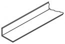 SEVROLL 00103 équerre Mini 17x11mm 2,35m argenté