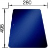 BLANCO 232846 Accessoires plaque de découpe Andano XL 495x280mm bleu