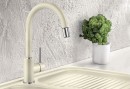 BLANCO 521457 Robinet Mida-S douche tir coulissante Silgranit-look blanc BLANCO 521457 Robinet Mida-S douche tir coulissante Silgranit-look blanc
