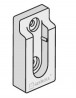 SEVROLL 222826 Linea support tige ovale pour poutre